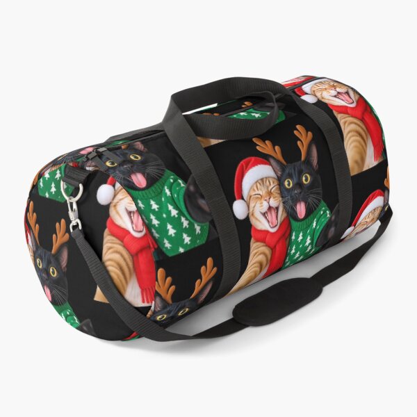 Item preview, Funny Christmas Cat Selfie designed and sold by BURRITO-Blog.