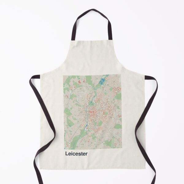 Item preview, Leicester Minimalistic Map Art designed and sold by MapsNerd.