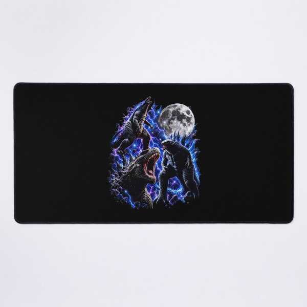 Item preview, Monster Kaiju Roaring Under Moon Lightning designed and sold by Demetre92.
