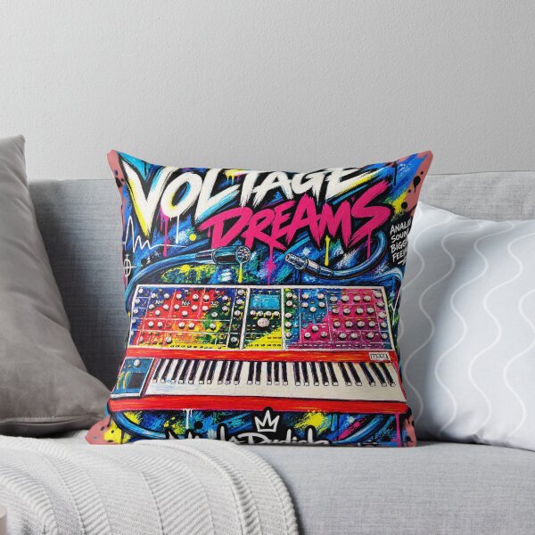 Item preview, Voltage Dreams – Analog Synthesizer Graffiti Art designed and sold by NicolaDudich.