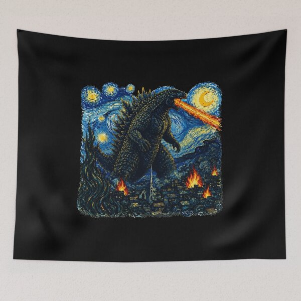 Item preview, Monster Fire Breath Starry Art  designed and sold by shaGorden32.