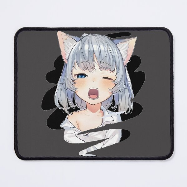 Item preview, Cute Neko Kawaii Anime Cat Illustration with Adorable Features designed and sold by ustores.