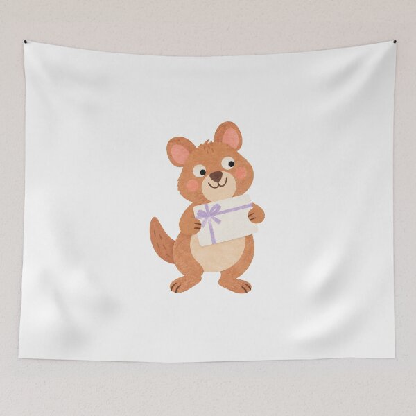 Item preview, Quokka with a Ribbon Card designed and sold by The-Art-of-D.