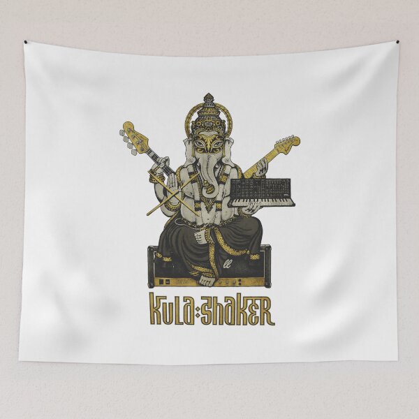 Item preview, Kula Shaker Ganesha Musical Band Art designed and sold by ChynaBeaty.