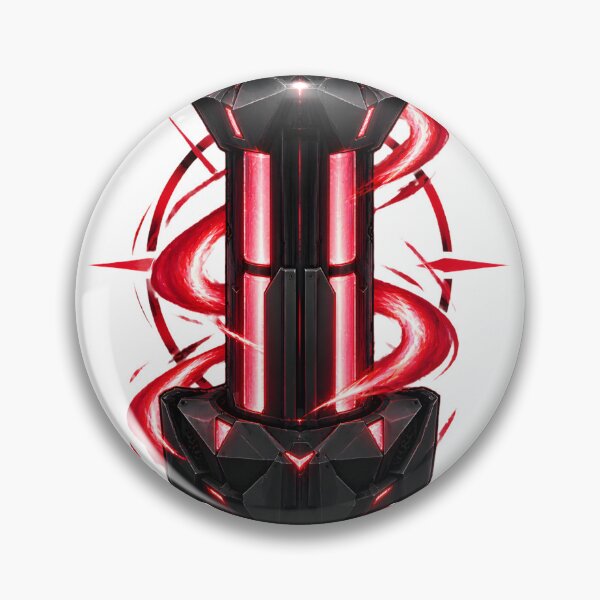 Item preview, Futuristic Red and Black Tactical Gaming Spike Device Design Inspired by Valorant designed and sold by Denihw.