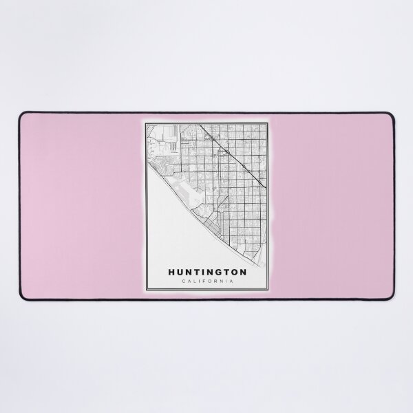 Item preview, Minimalist Huntington Beach Map designed and sold by Tamas Das.