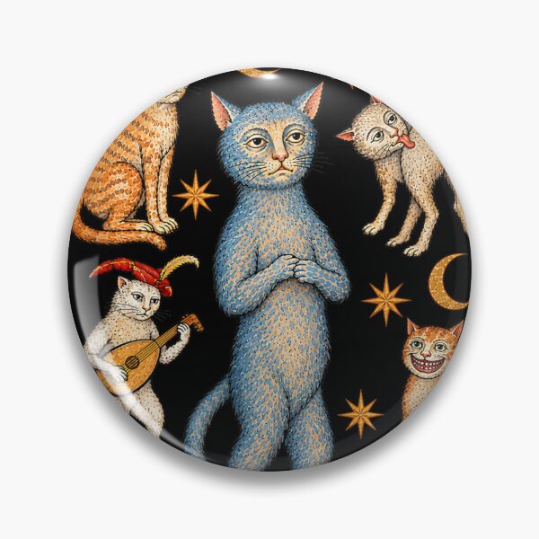 Item preview, Funny Medieval Cats Renaissance Middle Ages Vintage Artwork Cat Lover  designed and sold by MidzzSky.