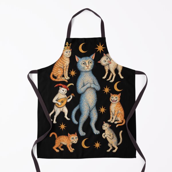 Item preview, Funny Medieval Cats Renaissance Middle Ages Vintage Artwork Cat Lover  designed and sold by MidzzSky.