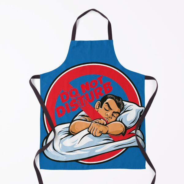 Item preview, Do Not Disturb Sleeping Man Design designed and sold by RichardRags.