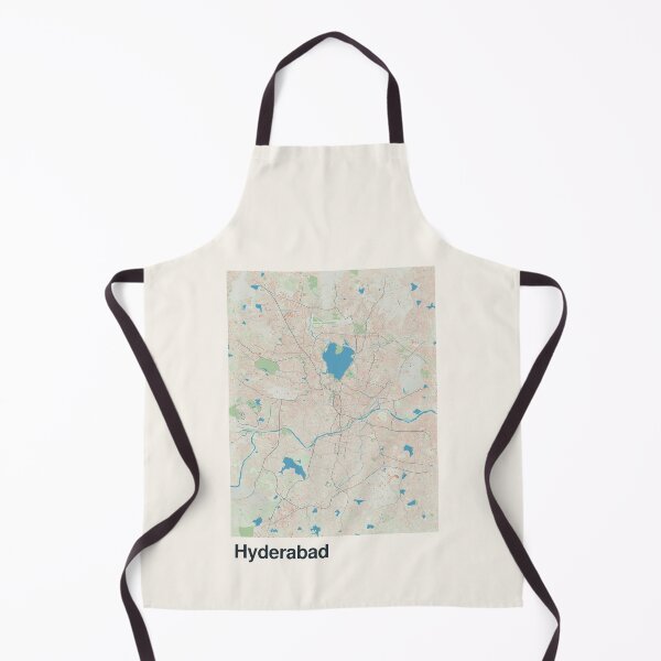 Item preview, Hyderabad Minimalistic Map Art designed and sold by MapsNerd.