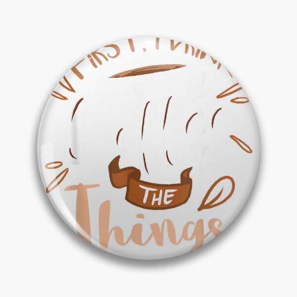 Item preview, First I Drink The Coffee Then I Do The Things Barista T-Shirt Small designed and sold by Cafe18.