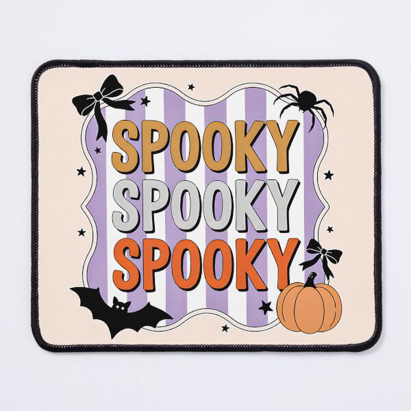 Item preview, Retro Spooky Spooky Spooky Halloween Typography Clipart designed and sold by zozo-shop.