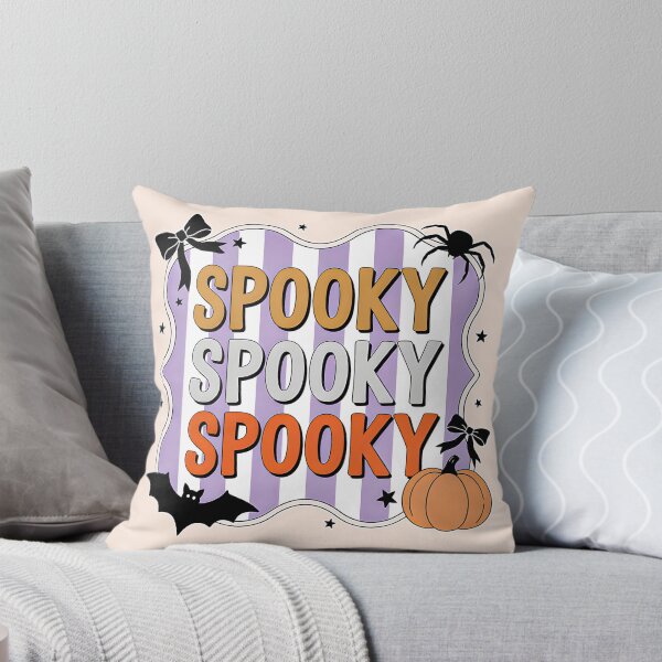 Item preview, Retro Spooky Spooky Spooky Halloween Typography Clipart designed and sold by zozo-shop.