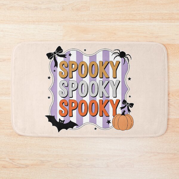 Item preview, Retro Spooky Spooky Spooky Halloween Typography Clipart designed and sold by zozo-shop.