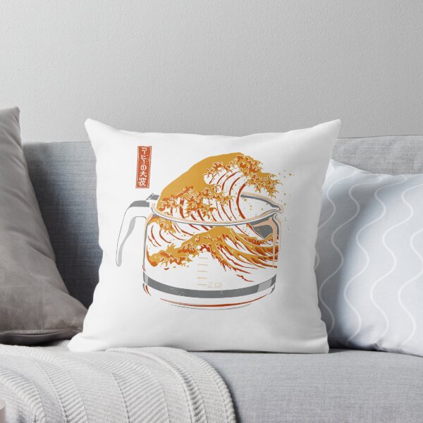 Item preview, Elan Harris The Great Wave of Coffee T-Shirt - Unisex-Adults, Black, Small designed and sold by Othinus.