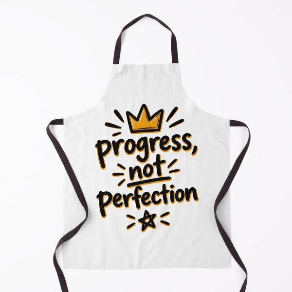 Item preview, Progress Not Perfection Motivational Handwritten Quote Design for Inspiration and Growth designed and sold by Denihw.
