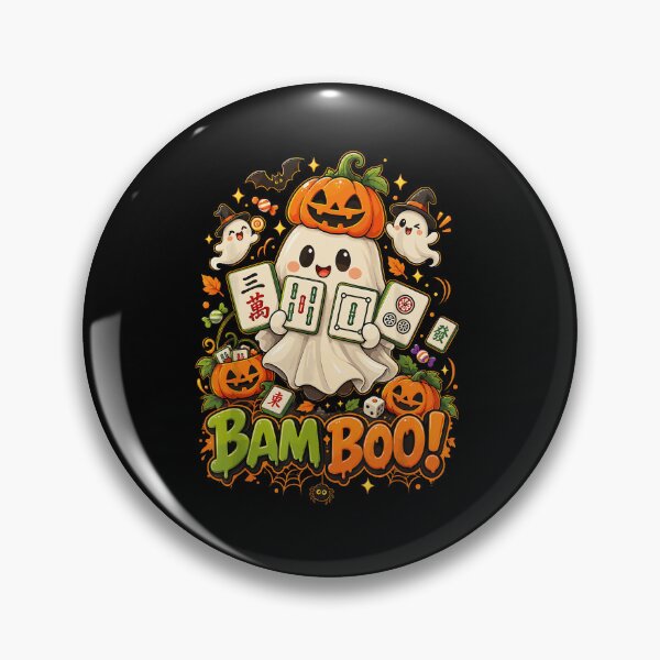 Item preview, Halloween Mahjong Ghost Spooky Game Ghost Play Mahjong designed and sold by huyongton.