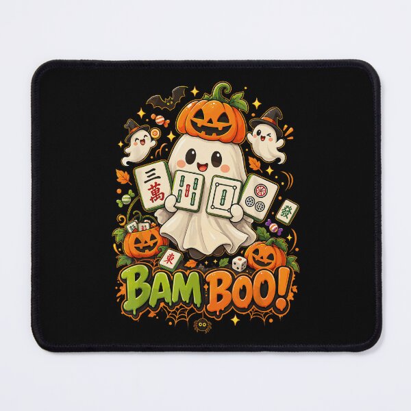 Item preview, Halloween Mahjong Ghost Spooky Game Ghost Play Mahjong designed and sold by huyongton.