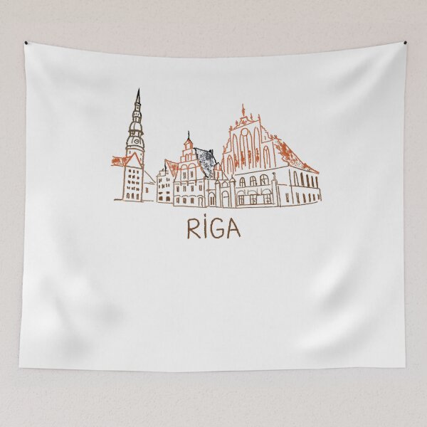 Item preview, Riga Latvia Souvenir Gift for Tourists designed and sold by MichaeIRellov.