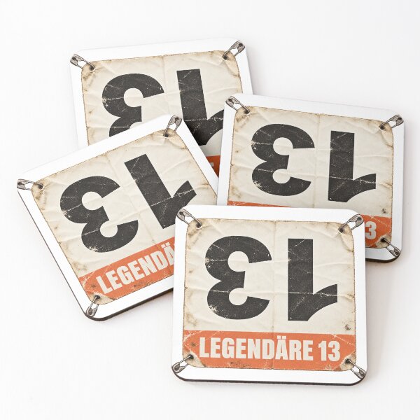 Item preview, Starting number 13, cycling race designed and sold by RennradKunst.