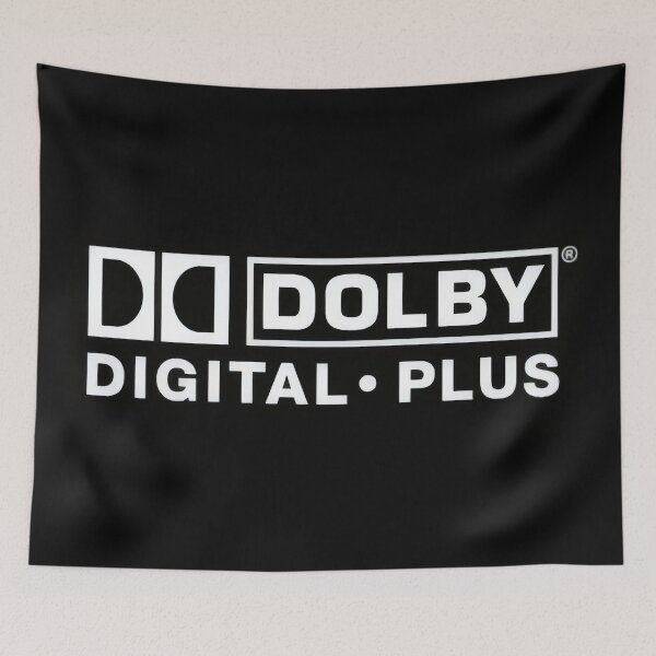 Item preview, Digital Surround Sound Tech Logo - Minimalist Audio Tech Poster designed and sold by Billy Morfo™.