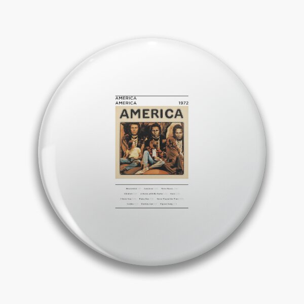 Item preview, America 1972  Rock Album Cover designed and sold by ChynaBeaty.
