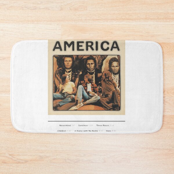 Item preview, America 1972  Rock Album Cover designed and sold by ChynaBeaty.