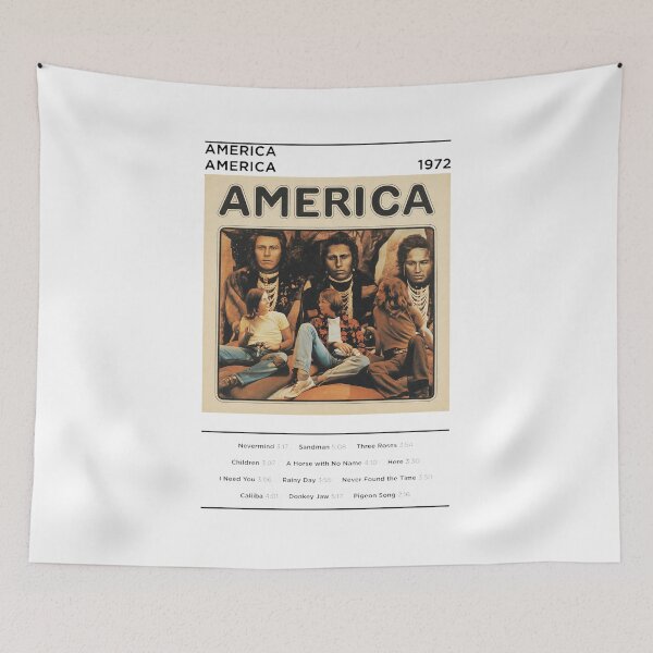 Item preview, America 1972  Rock Album Cover designed and sold by ChynaBeaty.