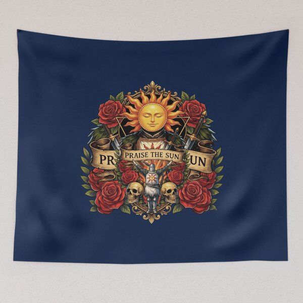 Item preview, Praise The Sun Fantasy Crest designed and sold by camnhan78.