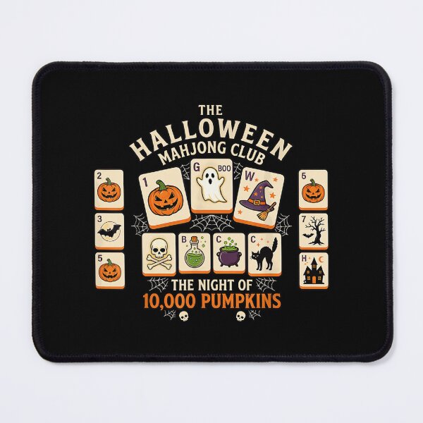 Item preview, Halloween Mahjong Time Spooky Mahjong Tiles With The designed and sold by huyongton.