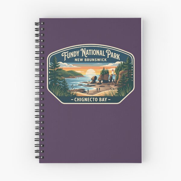 Item preview, Fundy National Park New Brunswick Vintage Hopewell Rocks Coastal Art designed and sold by LittleArij.