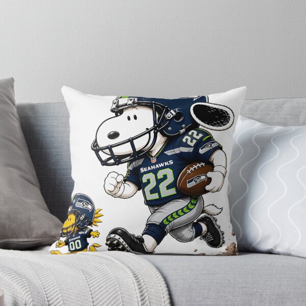 Item preview, Seattle Seahawks Snoopy Woodstock Players Football Team designed and sold by PlayfuCritters.