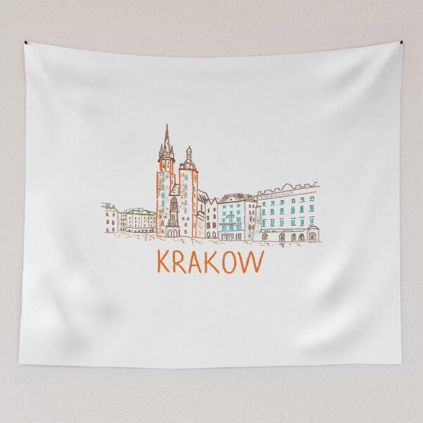 Artikelvorschau, Krakau Polen Souvenir Geschenk für Touristen entworfen und verkauft von MichaeIRellov.