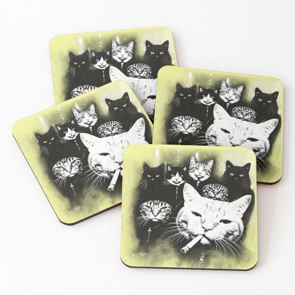 Item preview, Funny Gangster Cat designed and sold by BURRITO-Blog.