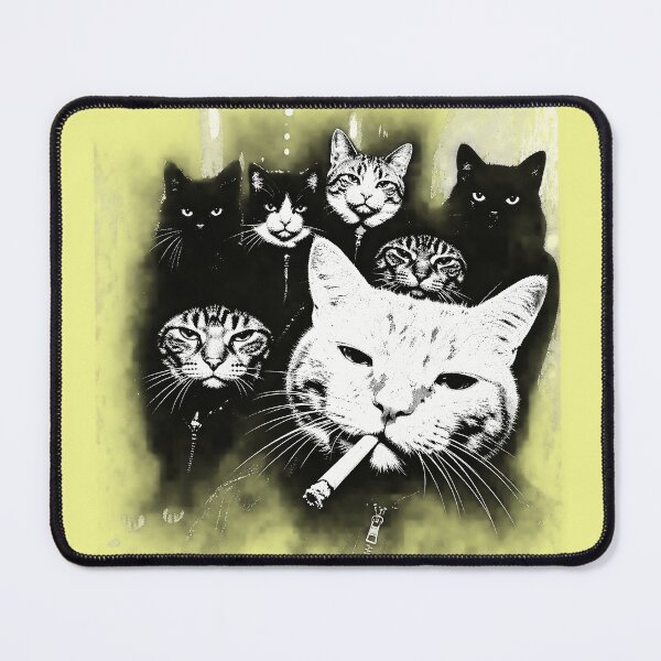 Item preview, Funny Gangster Cat designed and sold by BURRITO-Blog.