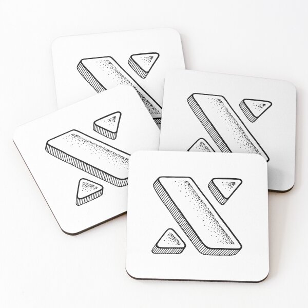 Item preview, Letter X designed and sold by Marta Ambrosetti.