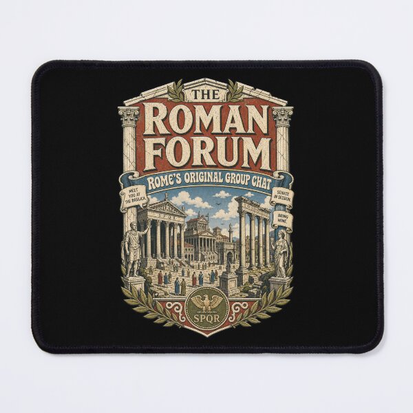 Item preview, The Roman Forum – Rome’s Original Group Chat History Design designed and sold by HROC.