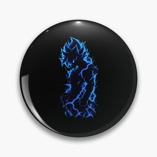 Item preview, Anime Electric Power Saiyan Warrior  designed and sold by naPalin03.