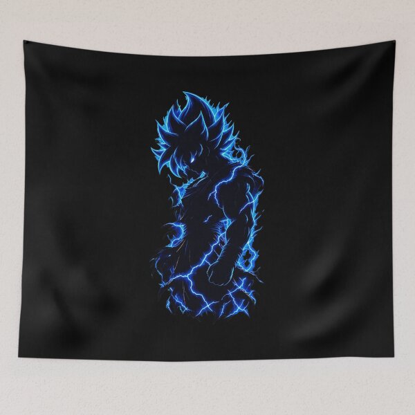 Item preview, Anime Electric Power Saiyan Warrior designed and sold by naPalin03.