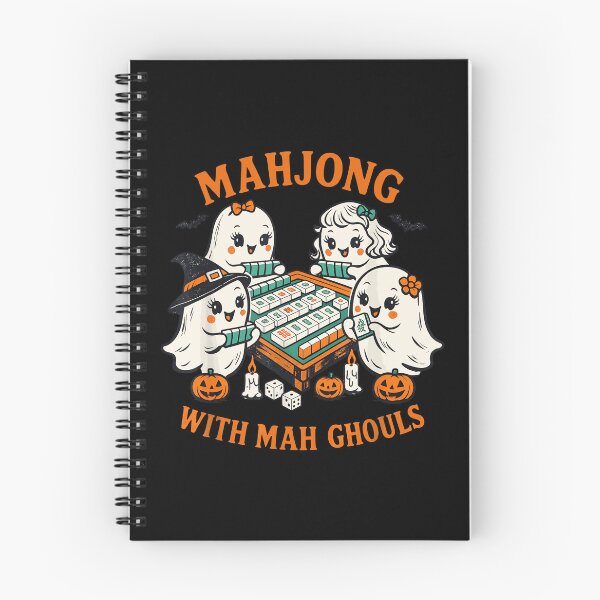 Item preview, Halloween Mahjong With Mah Ghouls Tile Player Spooky Season designed and sold by huyongton.