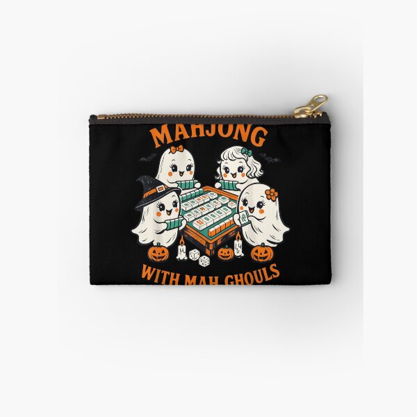 Item preview, Halloween Mahjong With Mah Ghouls Tile Player Spooky Season designed and sold by huyongton.