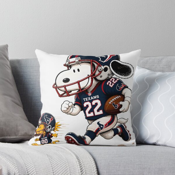 Item preview, Players Football Team Houston Texans Snoopy designed and sold by PlayfuCritters.