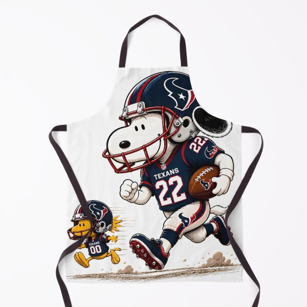 Item preview, Players Football Team Houston Texans Snoopy designed and sold by PlayfuCritters.