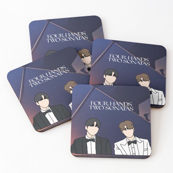 Item preview,  Four Hands Two Sonatas Song Kang Lee Jun-young Kdrama fanart designed and sold by LUVUBL.