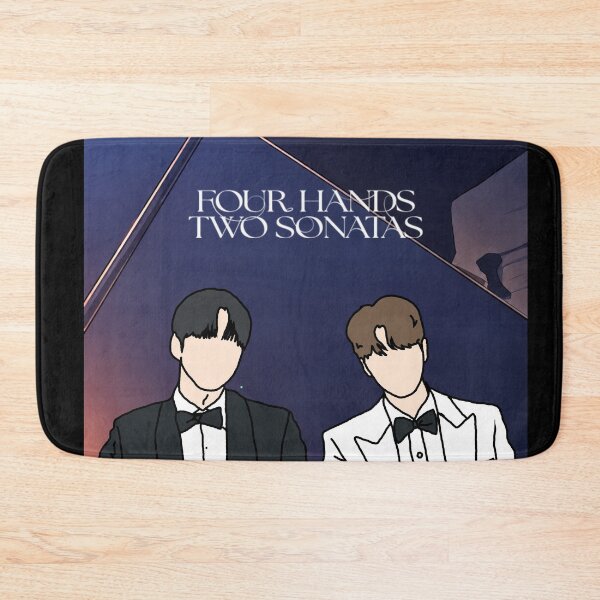 Item preview,  Four Hands Two Sonatas Song Kang Lee Jun-young Kdrama fanart designed and sold by LUVUBL.