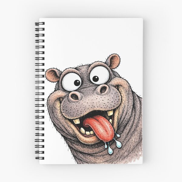 Item preview, Funny Drooling Hippo designed and sold by Sed94.