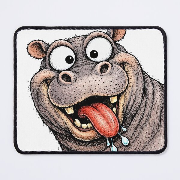 Item preview, Funny Drooling Hippo designed and sold by Sed94.