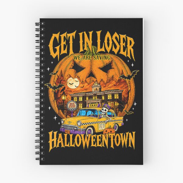 Item preview, Get in Loser We are Saving Halloween Town Pumpkin Taxi designed and sold by ALICIAxGONZALEZ.