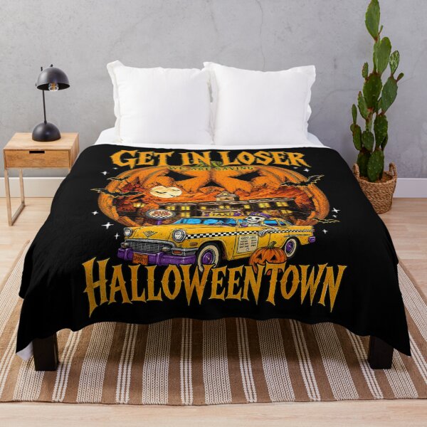 Item preview, Get in Loser We are Saving Halloween Town Pumpkin Taxi designed and sold by ALICIAxGONZALEZ.