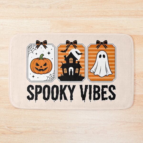 Item preview, Spooky Vibes Halloween Pumpkin House Ghost Cards Clipart designed and sold by zozo-shop.